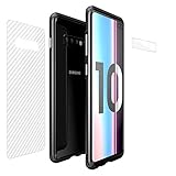 ※Die Gefahr des Zerkratzens minimieren※ Zusammen mit diesem S10 Plus Alurahmen sind ein Kamera Glas und eine Rückseite Folie geliefert,um Verkratzen beim Ablegen auf einem Tisch zu vermeinden.Man kann problemloss eine Panzerfolie für das Display anbringen,somit ist das S10 Plus rundum geschützt.