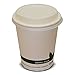 Price comparison product image 50 8oz (227ml)-12oz (340ml) Disposable Biodegradable & Compostable Paper Coffee Cups with White Sip Lids (12oz (340ml) 50 Pack)