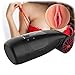 Produktbild Männlich Automatischer Masturbator Massager Realistisch Masturbation Teleskopisch Drehung 3D-Vagina Mann mit Stimme Interaktion Erotisch Spielzeuge