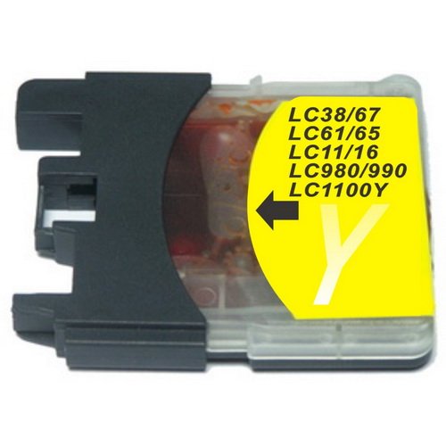 N.T.T.® – 20 STÜCK XL Druckerpatronen kompatibel zu Brother LC1100 LC980 (8x schwarz & je 4x cyan magenta yellow) - 5