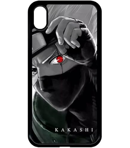 QOMJSDLP 3 Pièces Coque Pour IPhone 16 6.1 Pouce, Anime Naruto Uchiha Itachi Sasuke Manga Dessin Animé Motif Étui Protection Anti-Rayures Housse De Silicone TPU Ultra Antichoc Bumper Case, Noir