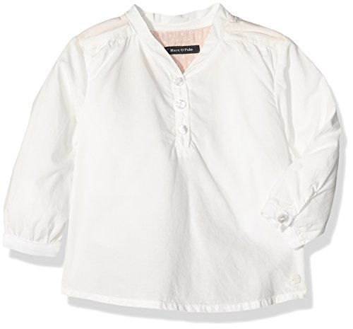 Marc O' Polo Kids Girl's Tunika 1/1 Arm Blouse, Weiß (Cloud Dancer 1610), 12-18 Months