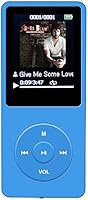 AGPTEK MP3 VERIFIE Lecteur Mp3 Ultra-longue autonomie, jusqu'&agrave; 70 heures en veille - Avec Ecran de 1.8'' (soutient la carte m&eacute;moire de 64 Go) 8Go, Bleu