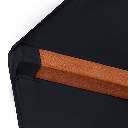 Beautissu® Bankett-Stuhlhusse Leona – 45×90 cm Stretch-Stuhlbezug – elegante Bi-Elastic Husse – ÖKO-TEX – schwarz - 5