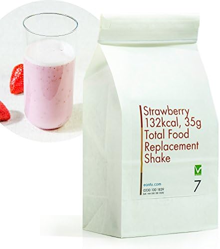 7 eontu Strawberry 132kcal Total Food Replacement Diet Shakes