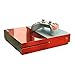Produktbild Stillshine Xbox ONE S Design Folie Vinyl Aufkleber Skin für Konsole + 2 Controller + Kamera Sticker Set (Glossy Red)