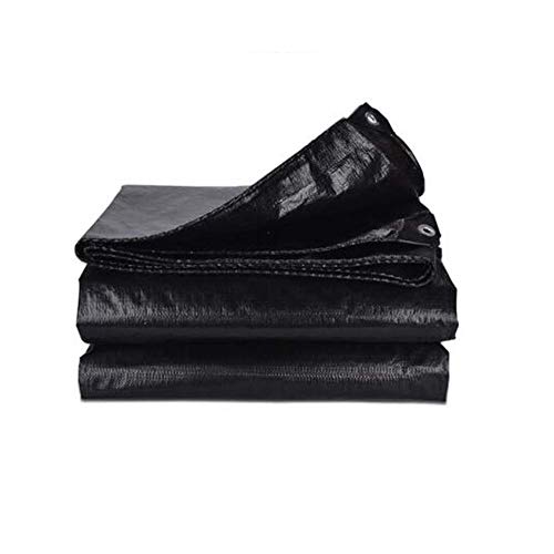 Preisvergleich Produktbild Gvdtjfk Sitzpolster für Esszimmerstühle, dick, schwarz, regendicht, Stoff, wasserdicht, Sonnenschutz, Plane, Kunststoff, Isolierung, Dreiräder, Sonnenschutz, Tuch, 2M*3M