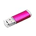 Produktbild Ouneed USB-Sticks,128M USB 2.0 Metall USB Stick Flash Drive Flash Memory Stick Speicher U Disk Bürobedarf Geschenk (Hot Pink, 128M)