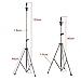 Neverland Newest Adjustable Tripod Stand Holder Hairdressing Training Head Mold Mannequin Holder Salon Hair Clamp