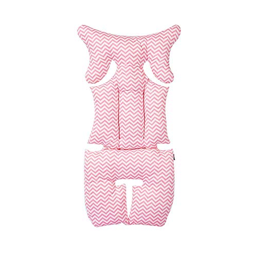 Preisvergleich Produktbild Kinderwagen Baumwolle Pad Kind Esszimmerstuhl Kissen Hochstuhl Sitzpolster Baby Sicherheitssitz Pad Wellenmuster Pad für Autositz & Kinderwage