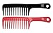 Pro Tip Hairdressing XL Wide Tooth Shampoo Rake Comb PTC07R 245mm - RED