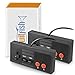 Produktbild TwitFish Nintendo Classic Mini NES - Controller Retro Gamepad (Grau), 1.8M / 6FT Classic Wired Game Controller für Den Einsatz mit Nintendo Classic Mini NES 2016 (2X Black Controllers)