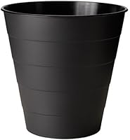 IKEA Papierkorb "Fniss" M&uuml;lleimer aus Polypropylen - schwarz - Durchmesser 29 cm - H&ouml;he 30 cm - Inhalt 14 Liter