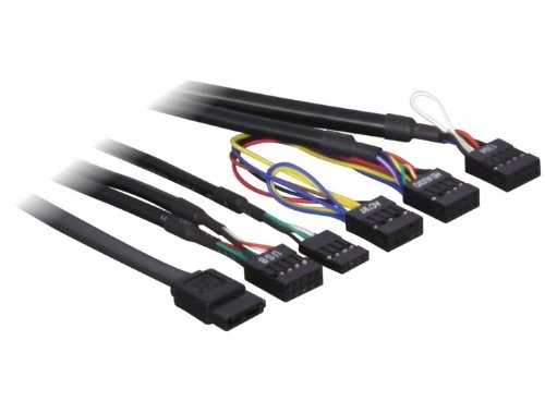 DeLock USB2.0 CardReader 3.5 Speicherkartenleser / Steckerchreiber USB2.0 für CFI / II / SteckerD / MMC / MS / TF / xD - 3
