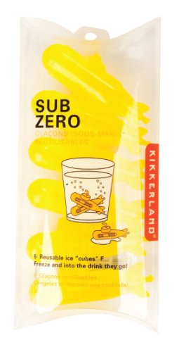 Kikkerland Cu28 Eiswrfel Sub Zero Wiederverwendbare Mini U Boote 6 Er Pack Kikkerland Cu28 Eiswrfel Sub Zero Wiederverwendbare Mini U Boote 6 Er Pack