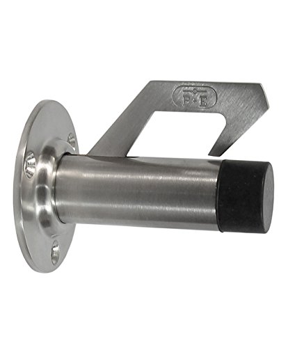 Türstopper TS-2220 Edelstahl mit Feststeller Wandabstandhalter Wandmontage - 2