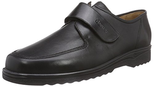 Ganter ERIC Weite I Herren Slipper Schwarz (schwarz 0100)