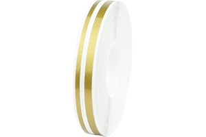 Prolac Decorative Strips (10 m) for Car, Motorcycle, Boat or DIY Crafts, Decorative Strips/Side Strips, Self-Adhesive, Gold Matt