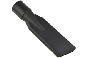 DRHOMEAM Ugello per aspirapolvere, in plastica PP, bocchetta a per lancia per aspirapolvere, ugello di aspirazione piatto, accessori per aspirapolvere domestico da 44 mm