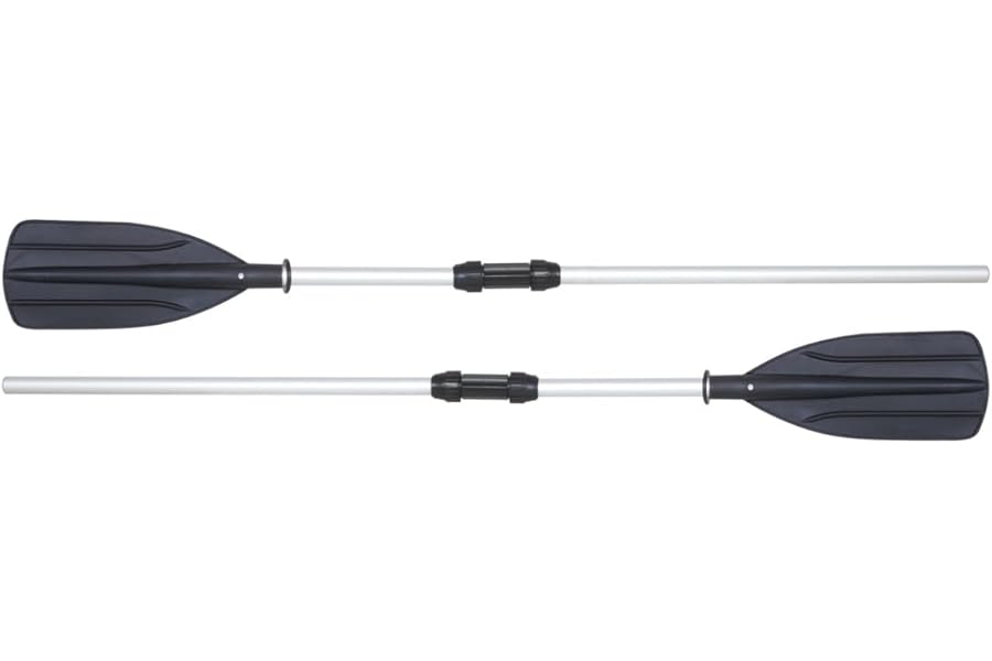Bestway 2 Piece Aluminium Oars - Black