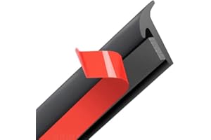 SPORTARC 2 pezzi di protezione per bordo auto 5M bordo auto protezione guarnizione in gomma T-Type protezione bordo porta protezione auto bordo auto per auto bordo paraurti labbro gonna laterale