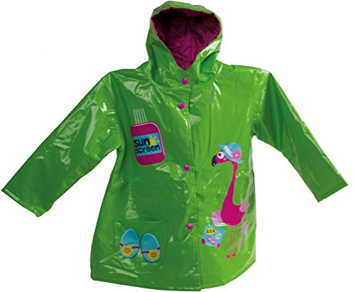 Preisvergleich Produktbild Bieco 04-009022 - Regenjacke für Kinder, grün, 3 - 4 Jahre, Regenmantel