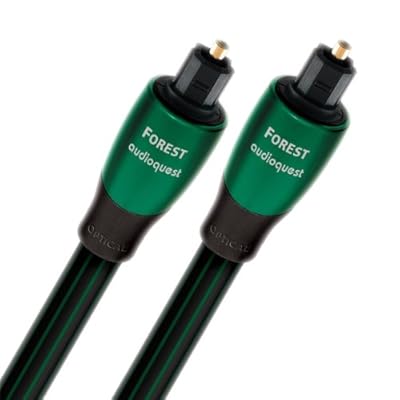 AudioQuest 0.75m Forest OptiLink 0.75m TOSLINK TOSLINK Black fiber optic cable - fiber optic cables (TOSLINK, TOSLINK, Black, Male/Male, 0.75 m) in promozione su Polaris Audio Hi Fi