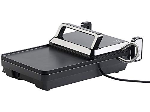 Grille-viande & plancha électrique de table 2 en 1, 2000 W [Rosenstein & Söhne]