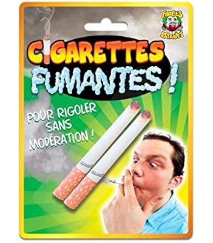 fausse cigarette cinéma 2 fausses cigarettes de théâtre avec fumée (pour adultes uniquement) :  Amazon.fr: Jeux et Jouets