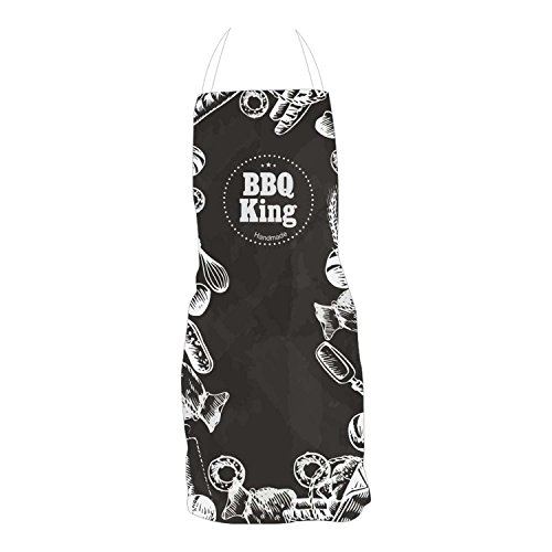 Famous BBQ King Apron for Father by TheYaYaCafe