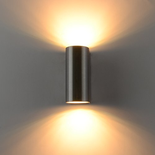Wandleuchte Aussenleuchte Außenlampe Wandlampe Aussenlampe Edelstahl LED 1267B - 4