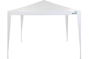 MaxxGarden Tonnelle de Jardin 3×3 m – 9m² – Pavillon Pliante – Tente de Jardin Rapide à Installer – Tente de Réception – Barnum – Blanc