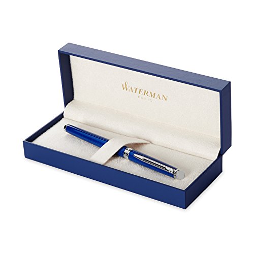 spécifications Waterman Hémisphère Blue Obsession Stylo Plume Pointe Moyenne - dans son Écrin