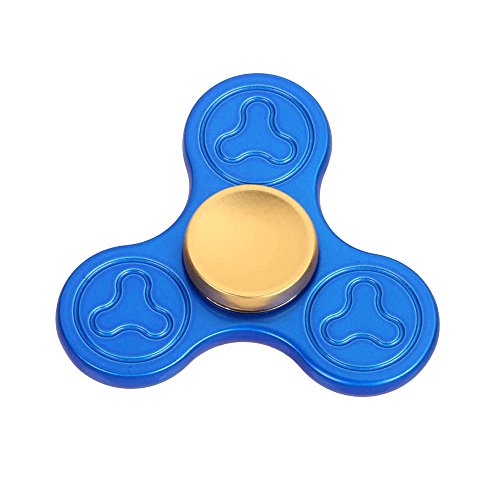 Fidget Spinner Toy Stress Reducer High Speed Bearing Hand Spinner Fidgets Toy For Adult +Children by Lamaston(blue)