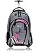 Produktbild Fabrizio Schultrolley Cruiser Rucksack Trolley Trolly Schulrucksack für Mädchen 80356 (Butterfly Grau 2800)
