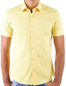 Redbridge By Cipo & Baxx Slim Fit Kurzarm Hemd Business Hochzeit Freizeit