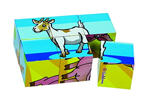Eichhorn 100005481 – Eichhorn – Bilderwürfel Klein, 6 Motive, FSC 100%, - 5