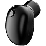 Mini Auricular Bluetooth, VicTsing bluetooth 4.1 inalambricos y EDR, Con Manos Libres y Cancelación de Ruido. Sólo UNA HORA de Carga Completamente Para hacer llamadas en coche y oficina etc