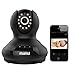 [2015 New Model] Network IP Camera, MAISI Indoor Wireless Day Night Pan/Tilt Baby Monitor / Surveillance Network IP Camera, and MORE (HD 1280x720p Mega-Pixels, Two Way Talk, Built-in Mic & Speaker, QR Code Scan & Connect, iPhone & Android Mobile View, Motion Detection & Push Notification, Enhanced Wi-Fi 3dB Antenna, Black)