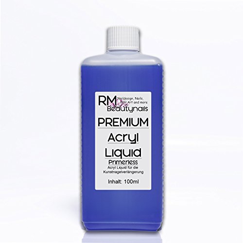 Acryl Set 1 – 100ml Liquid je 20g Klar – Weiß – Pink Puder 1xPrimer Feile RM Beautynails - 2