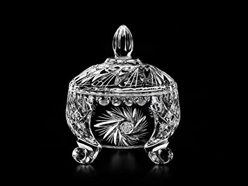 Cardinal Small Decorative Crystal Candy/Trinket Box