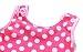Attraco Baby Girls One Piece Swimwear Cute Polka Dot Swimming Costume Princess Bowknot Bathing Swimdress