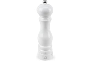 PEUGEOT Paris Manuelle Salzmühle, Mahlgradeinstellung u'Select, Höhe: 22 cm, Holz, Weiß, 27834