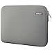 Price comparison product image iBenzer - Deluxe Laptop Sleeve Bag Cover Case For all 15-inch laptop computers - Macbook Pro 15'' / Macbook Pro 15'' with retina display (Gray BH-MP15GY)