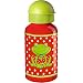 Produktbild Trinkflasche * Frosch * für Schule und Kindergarten von Spiegelburg | Flasche mit und Ohne Namensdruck | aus Aluminium | Mädchen Kinder süß Sommer (Ohne Name)
