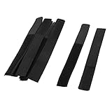 Material: Plastik,Nylon Sourcingmap® 10 Stücke Computer Kabel Draht selbstklebend Haken Klettband Organizer Schwarz de