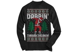 Parsa Fashions® Unisex Kids Limited Edition Ugly Christmas Dabbin Through The Snow Sleigh Bells Sweatshirt Elf Santa Novelty Retro Jumper Xmas Funny Gift- Age 7-13
