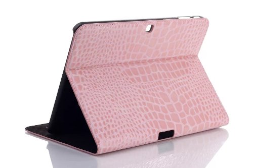 inShang Hülle für Samsung Galaxy Tab 4 10.1 Tablet Case Cover for 10 inch Galaxy Tab 4 T530 and T531 (2014 released), Edles PU Leder Tasche Hülle Skins Schutzhülle, + inShang Logo hochwertigen Stylus Eingabestift Stift - 3