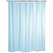 Produktbild MSV 140483 Duschvorhang, Polyester/Kunststoff, mit 12 Metallringen, 240 x 200 x 0,1 cm, Blau