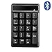 Produktbild LLMLCF Mini 2.4G drahtlose Digitale Tastatur Bluetooth-Ziffernblock Mechanisches Tastengefühl der finanziellen Spezialtastatur 19,Bluetoothversion